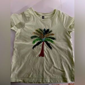 Tea collection palm tree tee